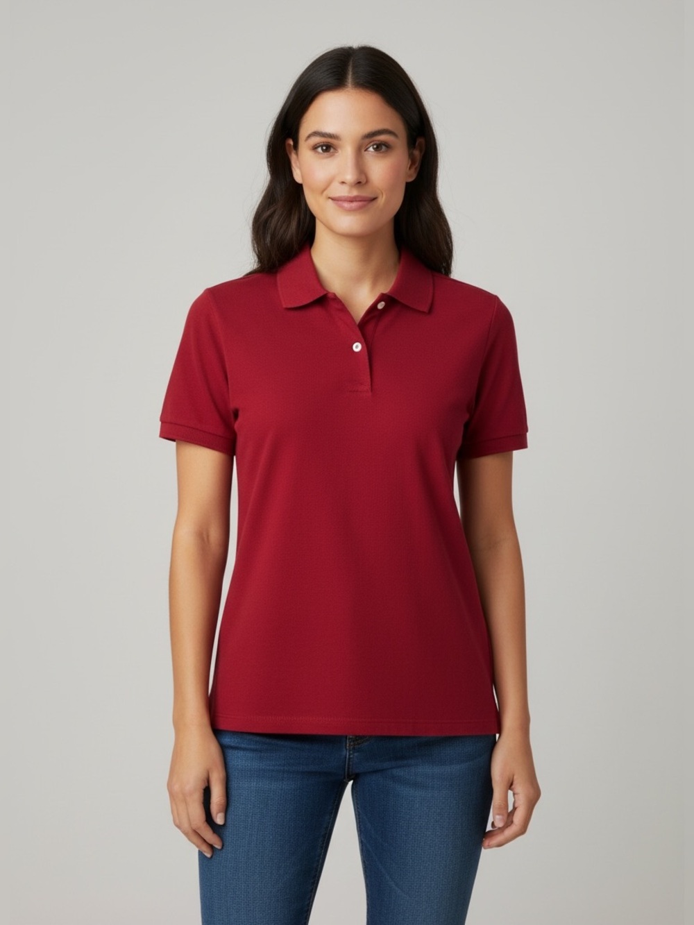 Americana Red Pique Holmes Boyfriend Polo from Tuckernuck